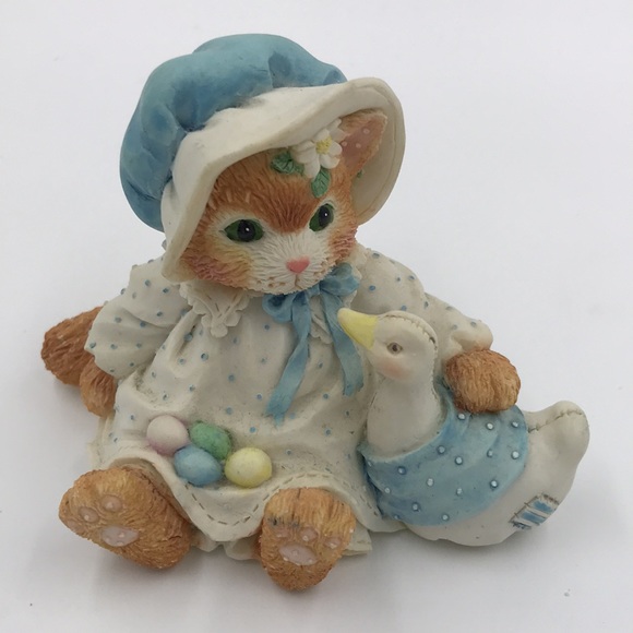 1994 Calico Kittens “Furry And Feathered Friends” 4c7/799 Small Collectible - Picture 1 of 6